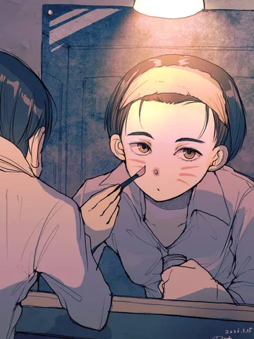 楽屋。