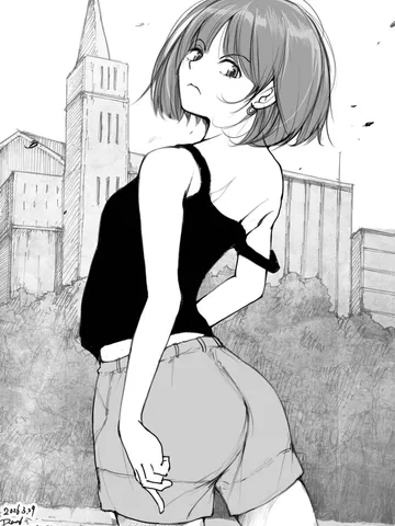 大学の坂の下。