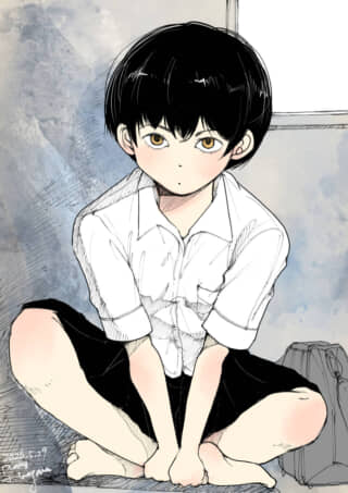 壁際