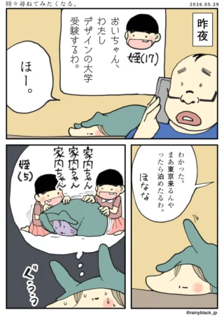 時々尋ねてみたくなる。