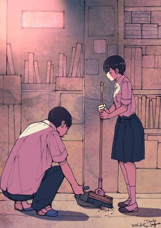 「なあ。」「ん？」-ワンドロ