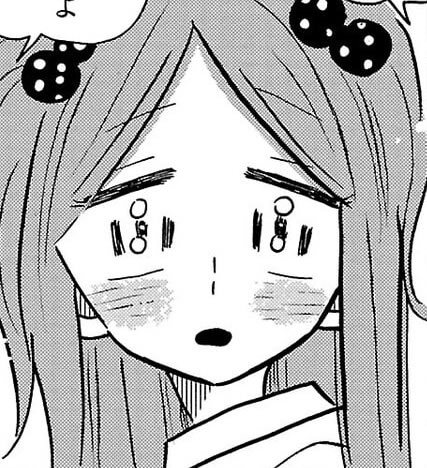 驚く表情の漫画キャラクター。