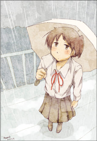 「見るでもなく見ないでもなく。」
